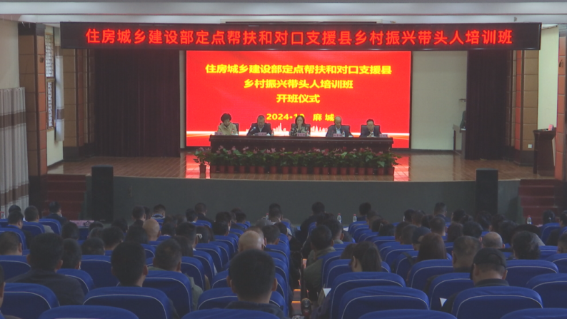 “住建部定點幫扶和對口支援縣鄉村振興帶頭人